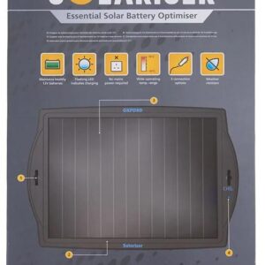 Chargeur solaire de batterie Oxford Solariser OF949