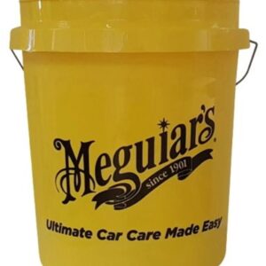 Meguiar's Meguiar's seau de lavage automobile – 19 liters – professionnel seau de lavage automobile – plastique résistant
