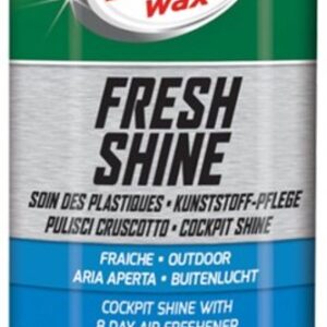 Turtle Wax nettoyant rénovateur pour plastiques – cleans et restores the shine – pour plastic parts de the interior – gives a fresh scent – jusqu’à 8 days – antistatic – 500ml