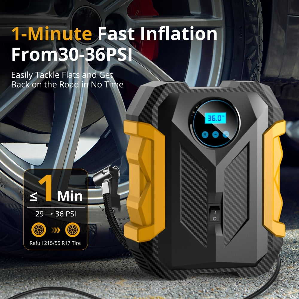Air Compressor Pump Portable Digital Tire Inflator – Image 4