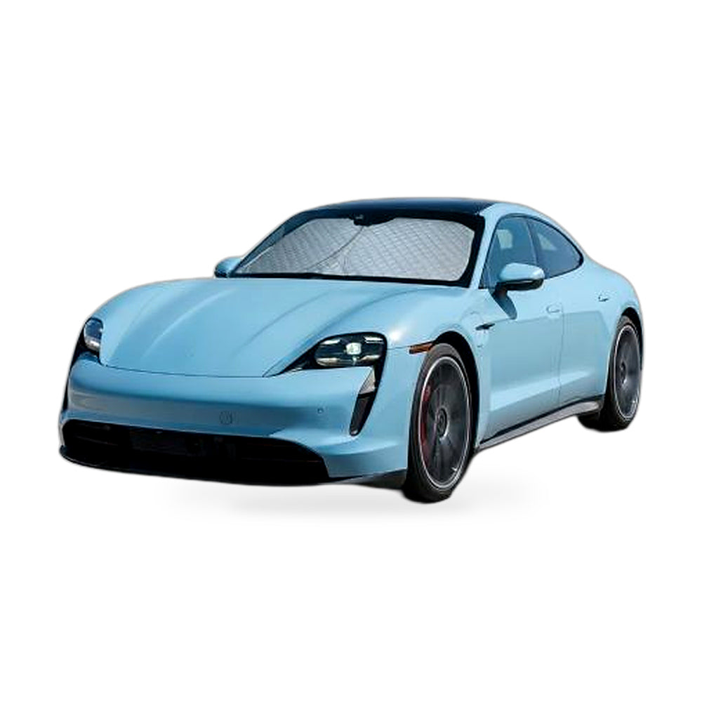 6 Layer Thick pare-soleil de pare-brise compatible avec Porsche Taycan