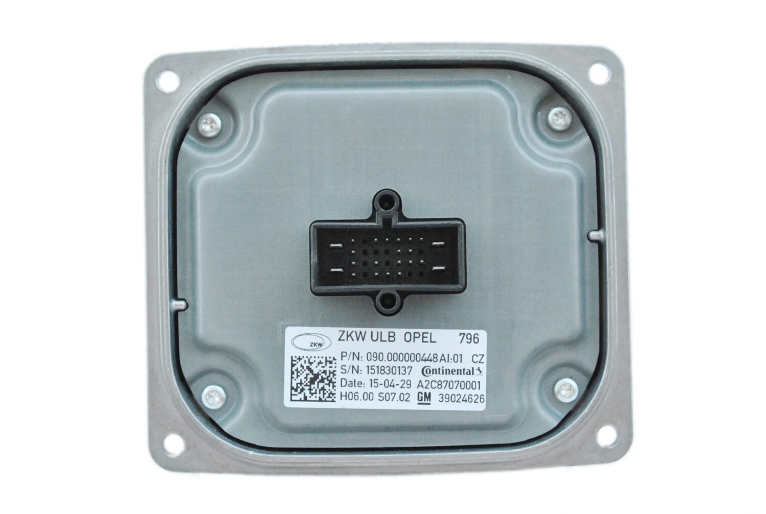 Pièce OE neuve module de commande LED ZKW ULB Opel ASTRA K A2C87070001 – 39024626