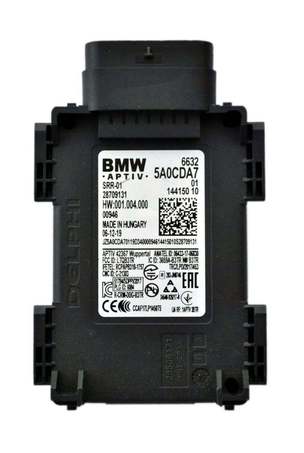 Capteur radar de changement de voie BMW 1 F40 2 F44 3 G20 G21 5 G30 G31 F90 6 G32 7 G11 G12 LCI 66325A0CDA7