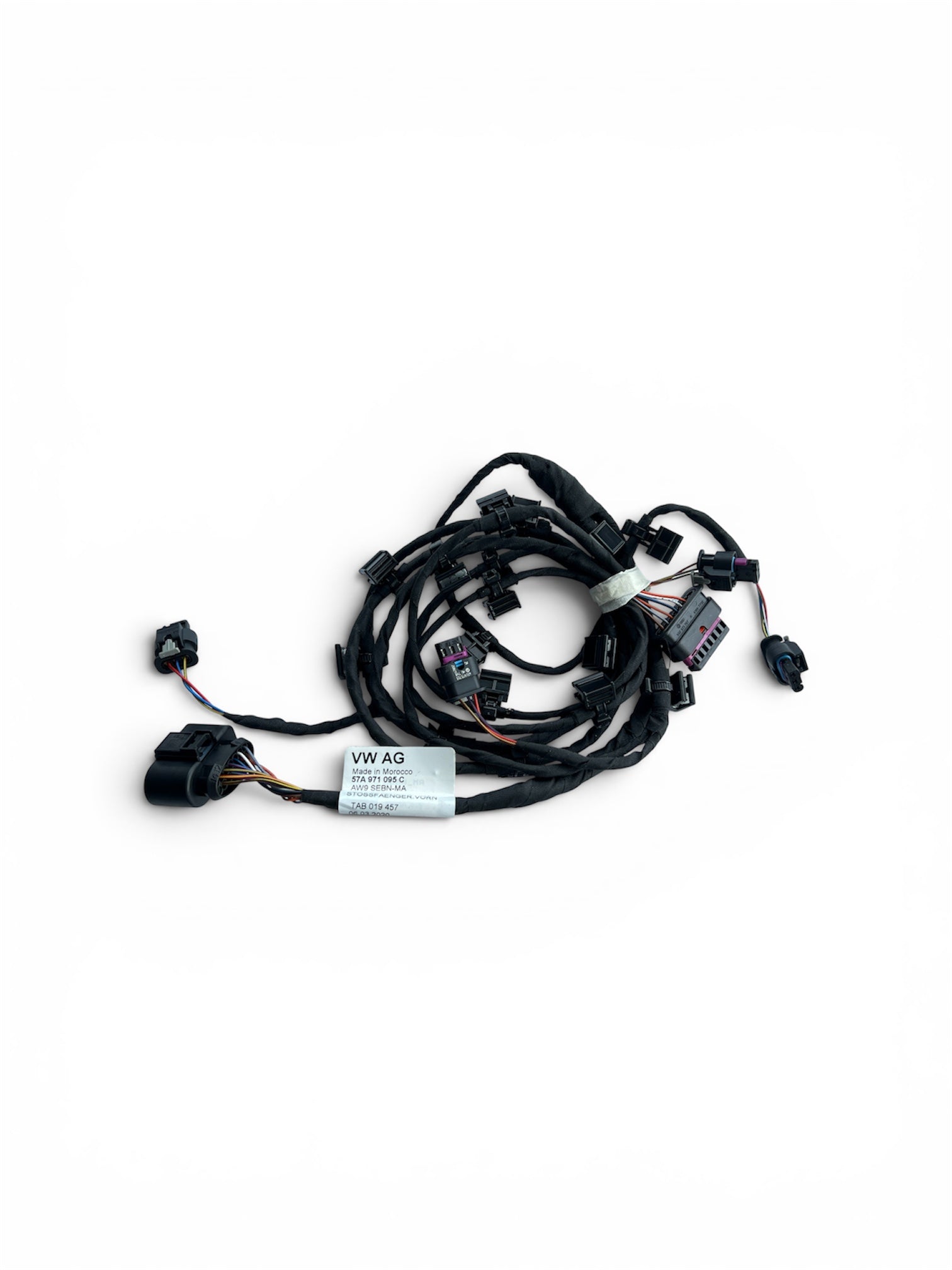 Pièce OE neuve bumper cable harness 4x pdc radar Škoda karoq 57A971095C