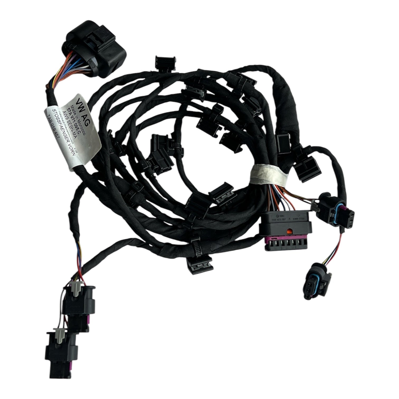 Pièce OE neuve bumper cable harness 4x pdc radar Škoda karoq 57A971095C – Image 4