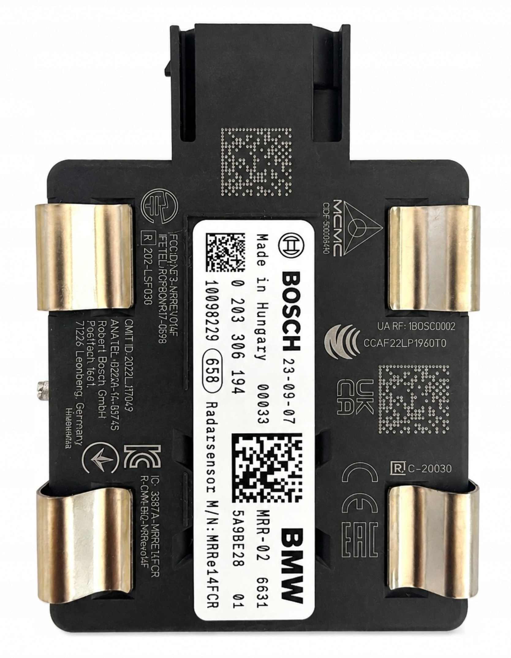 Capteur radar ACC de distance OEM neuf BMW Série 3 G20/G22, Z4, X3, X4, X5, X6, X7 – 5A9BE28 / 66315A9BE28 – Image 2