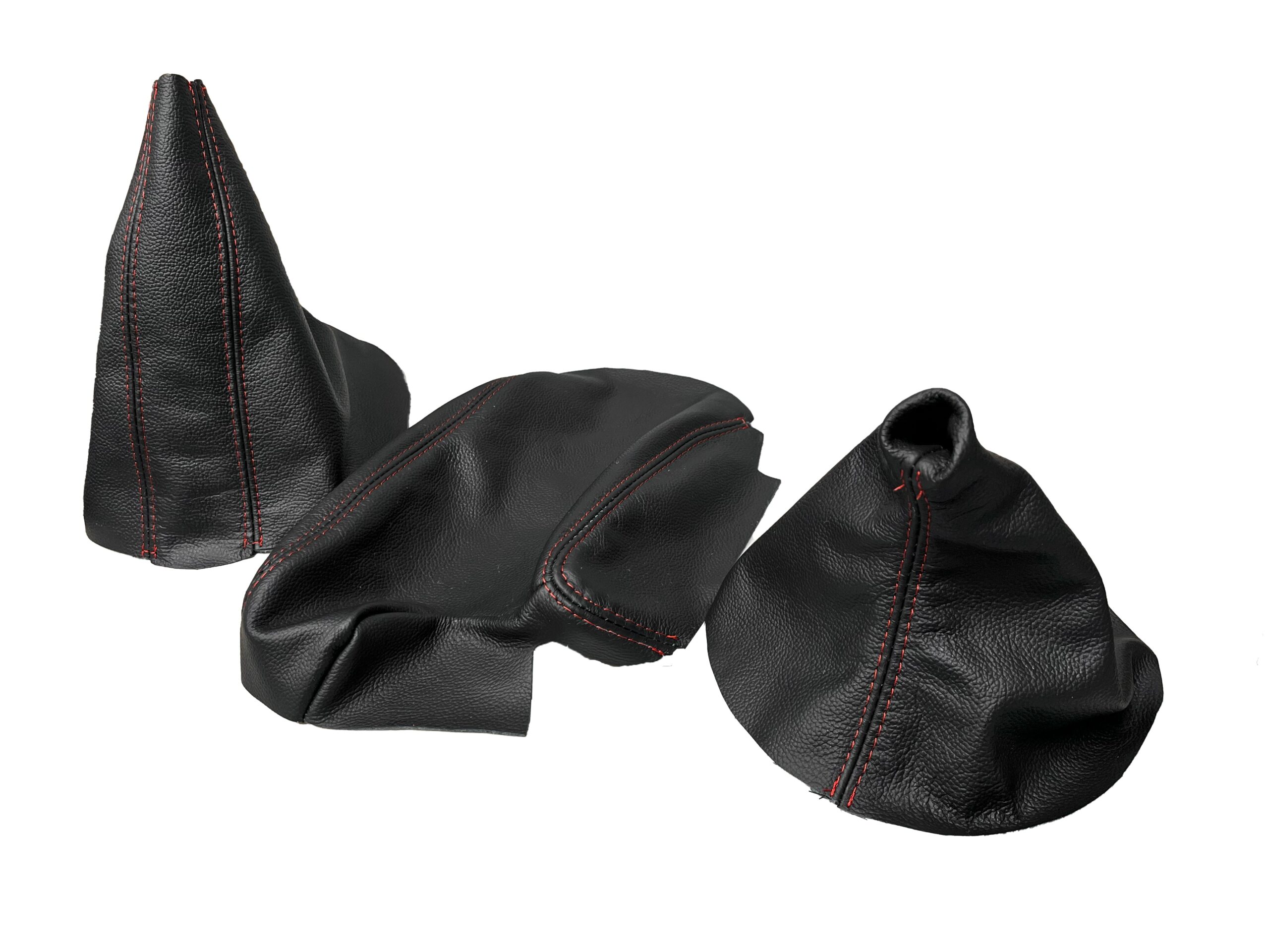 Kit en cuir véritable pour BMW Série 3 E36/E46 1991-2005 : accoudoir, soufflet de levier et frein à main – Image 6