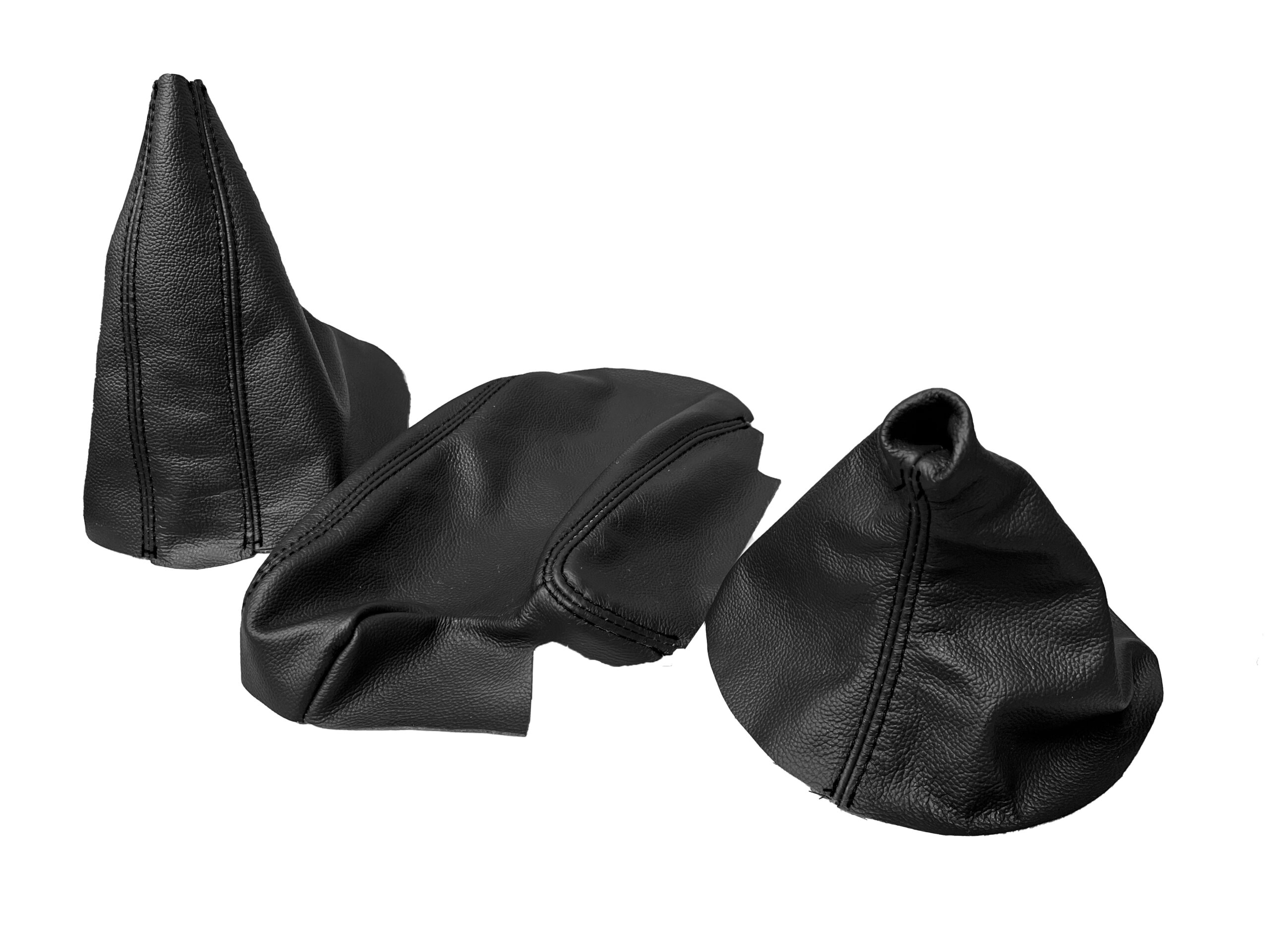 Kit en cuir véritable pour BMW Série 3 E36/E46 1991-2005 : accoudoir, soufflet de levier et frein à main – Image 9