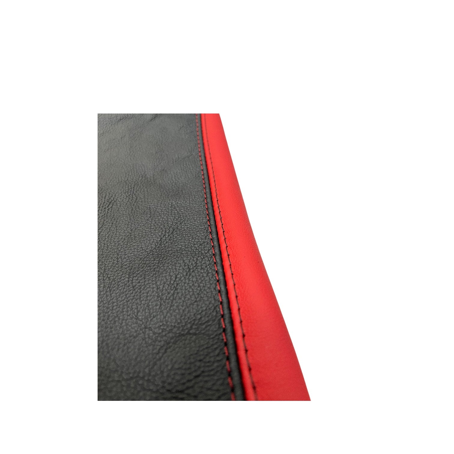 Rouge Torch & cuir noir housse d’accoudoir central pour Chevrolet Corvette C5 1997-2004 – Image 3
