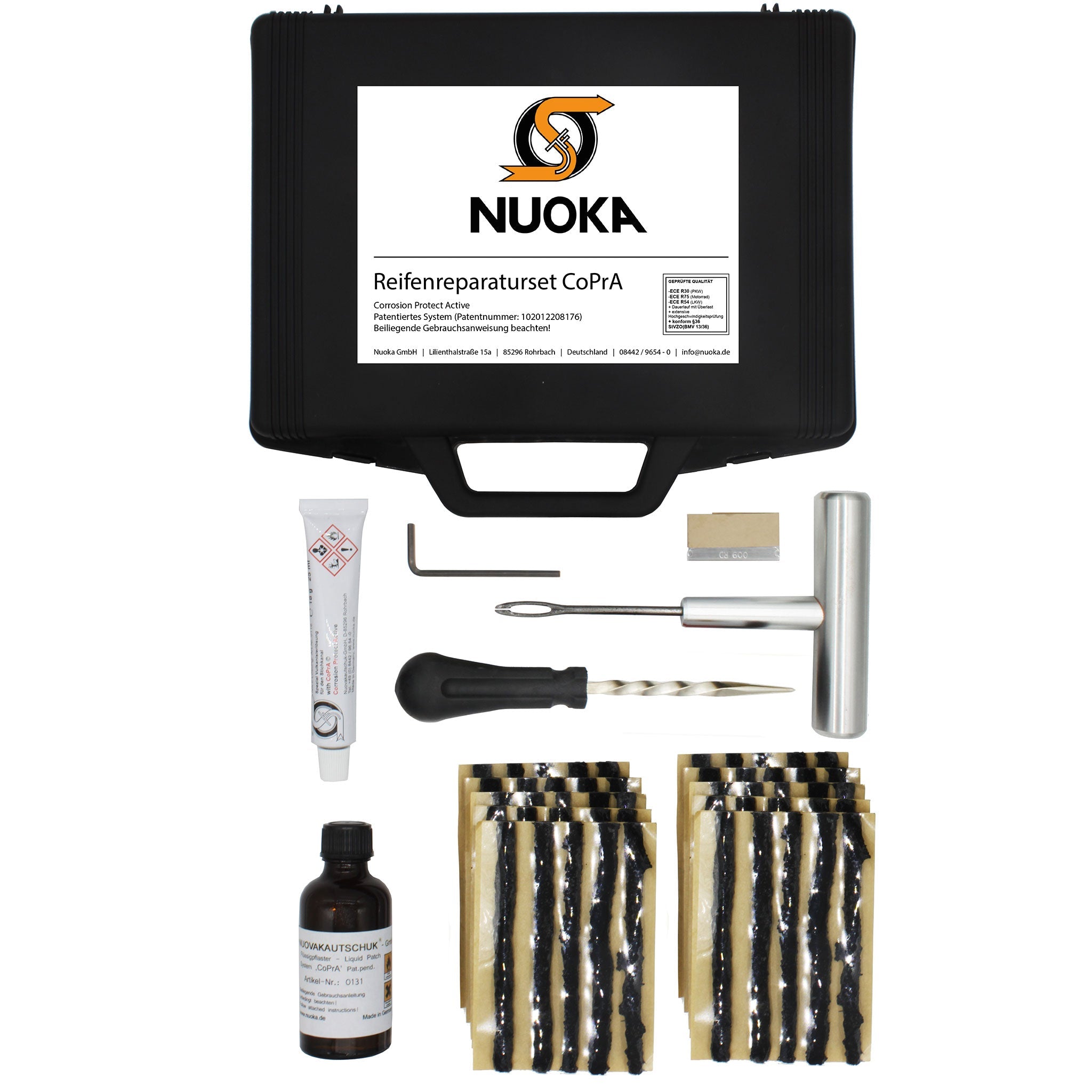 Kit CoPrA pour réparation de pneus tubeless