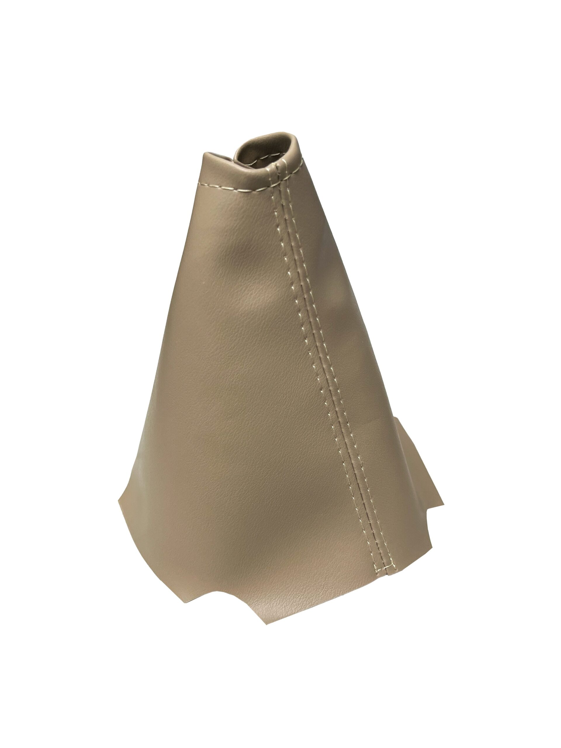Soufflets en cuir beige cachemire de frein à main et levier de vitesses pour Chevrolet Corvette C6 2005-2013 – Image 3